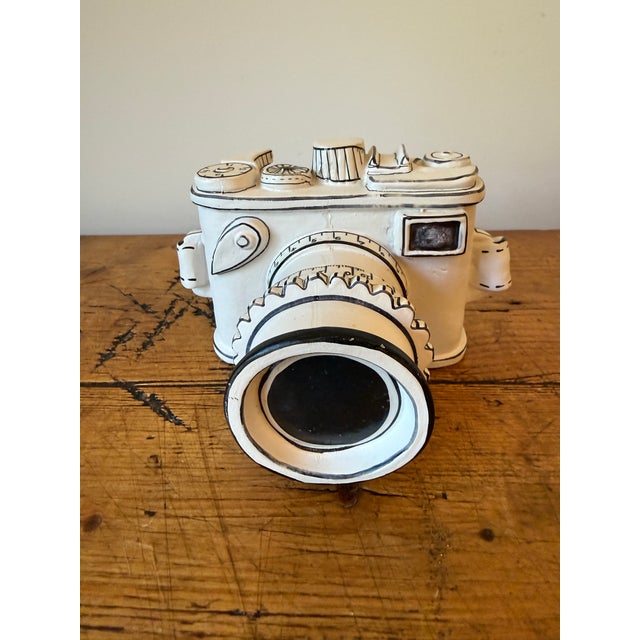Faux Camera in the Style of Katharine Morling. It seems to be a plaster or resin ~ definitely not plastic and definitely...