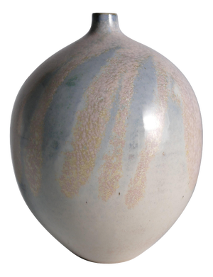 Late 20th Century Scandinavian Modern Studio Stoneware Vase from Bo Scullman