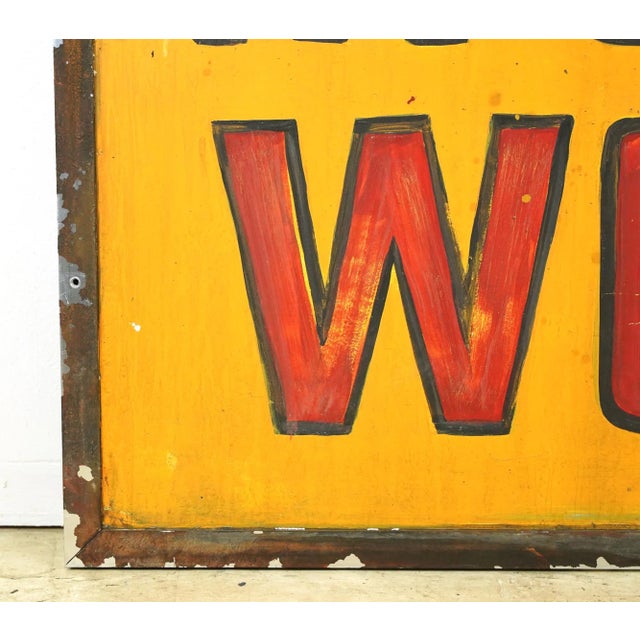 2020s Newly Made Reclaimed A. Diamond Woolen Aluminum Marty Supreme Movie Prop Sign For Sale - Image 5 of 7