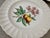 Vintage English Copeland Spode ‘Glendale’ Scalloped Plates in Chelsea Wicker, Botanical Centers With Varied Hand Colored Fruit & Floral- Set of 3 For Sale In San Antonio - Image 6 of 12