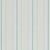 Schumacher Audrey Stripe Wallcovering In Sky & Leaf For Sale In New York - Image 6 of 6