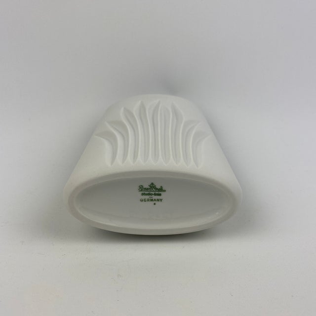 Vintage Bisque Porcelain Vase by c.j Riedel for Rosenthal Germany
