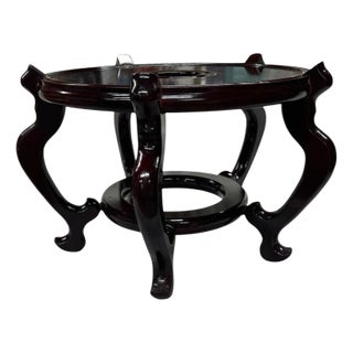 Large Chinoiserie Fish Bowl Stand For Sale