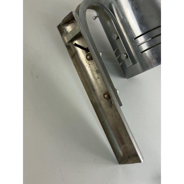 Mid-Century Modern Murano Glass and Metal Wall Lamps, 1960s, Set of 2 For Sale - Image 16 of 17