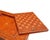 Wood Vintage Maitland-Smith Leather-Wrapped Regency-Style Games Table W/Brass Paw Feet For Sale - Image 7 of 10