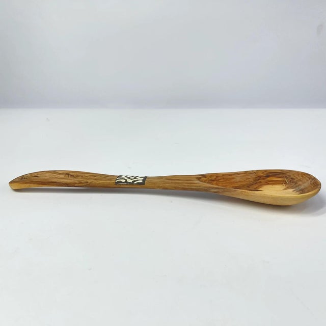 Early 20th Century Early 20th Century African Serving Spoon Set - a Pair For Sale - Image 5 of 6
