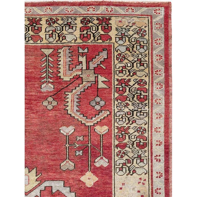 Rustic Galerie Shabab Collection Mid-20th Century Turkish Anatolian Wide Gallery Runner For Sale - Image 3 of 10
