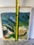 Vintage Abstract Expressionist Impasto Landscape Painting on Board in Handmade Wood Frame 12" X 15" For Sale - Image 9 of 10