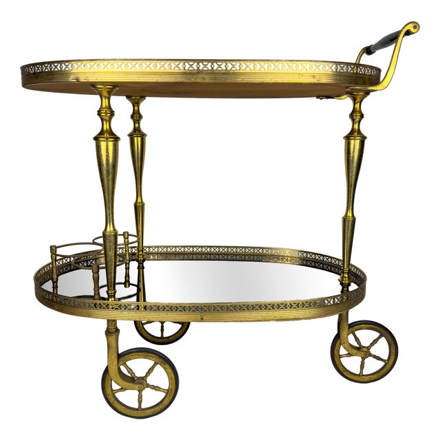 Mid-Century Modern Bar Cart, Italy, 1960s For Sale