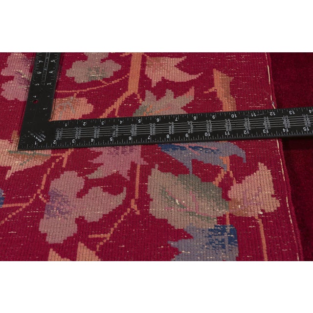 Textile Antique Chinese Art Deco Rug, 08'11 X 11'04 For Sale - Image 7 of 10