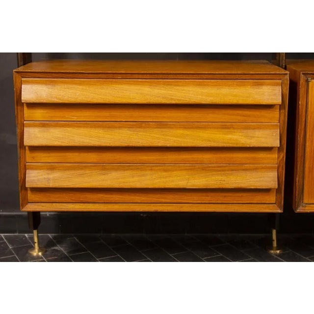 Mid-Century Italian Modular Bookcase, 1950 For Sale - Image 9 of 15