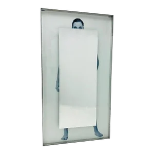 Stainless Steel Full Length Mirror by Philippe Starck for Sls Hotel