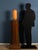 Period: 20th century Style: Other Style Condition: Good condition Material: Glass Width: 18Height: 41 An elegant orange...