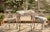 French Provincial Style Wicker & Cast Iron Bistro Set For Sale In Los Angeles - Image 6 of 6