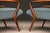 Giuseppe Scapinelli Armchairs, Brazil, 1950s — Sculpted Caviúna Frames in Dusty Teal Velvet Upholstery For Sale - Image 13 of 18