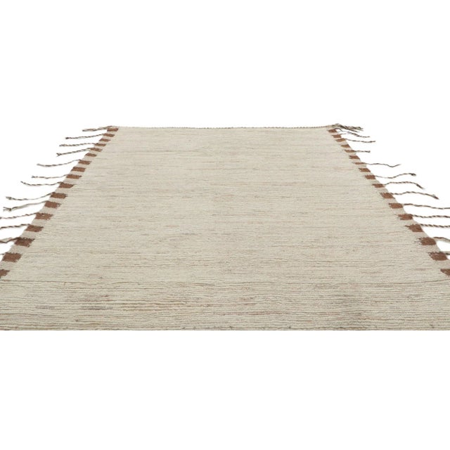 Berber Tribes of Morocco Moroccan Rug With Organic Modern Style, 05'00 X 06'06 For Sale - Image 4 of 9