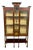 Arts and Crafts Inlaid Mahogany Display Cabinet, 1900 For Sale