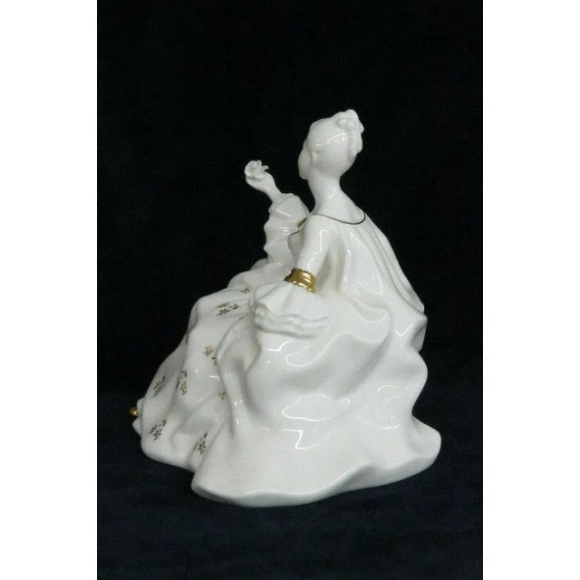 Ceramic Royal Doulton Antoinette HN2326 English Bone China Porcelain Figurine For Sale - Image 7 of 11