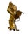 Metal 25" French Belle Époque Bronze D’Or Cherub Architectural Salvage Sculpture, 19th Century For Sale - Image 7 of 16
