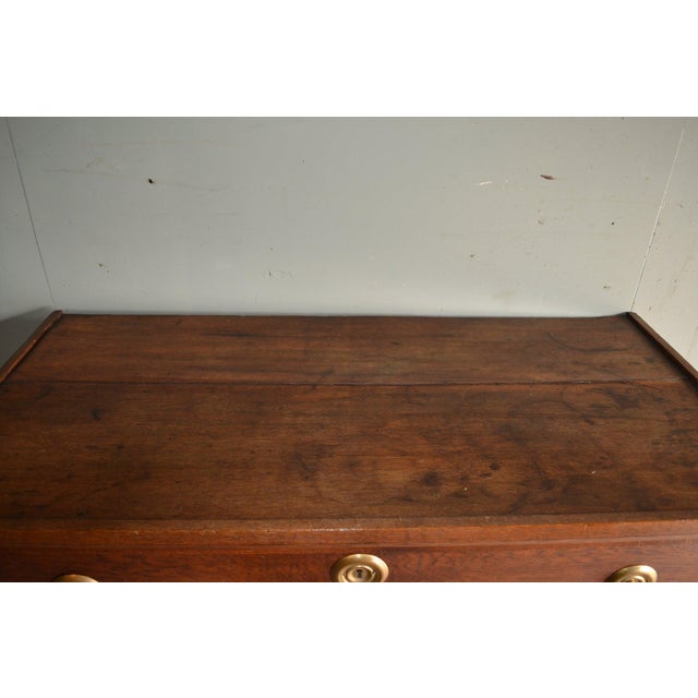Wood Antique Oak Empire Chiffonier For Sale - Image 7 of 11