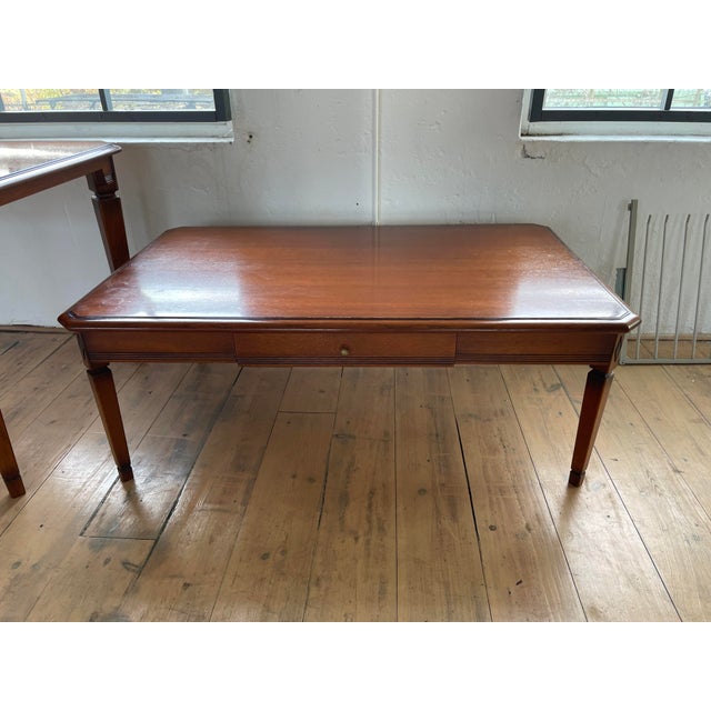 Art Deco Wooden Coffee Table For Sale - Image 4 of 12