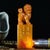 Stone Vintage Chinese Shoushan Tianhuang Stone Seal With Ancient Beast Finial For Sale - Image 7 of 9