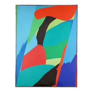 Vintage Abstract Oil Painting "Hope Came With the Dawn" by Helen Smith Magee