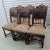 Baroque 19th Century Belgian Baroque Carved Walnut and Leather Dining Chairs - Set of 6 For Sale - Image 3 of 12