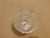 1960s Vintage Pressed Clear Cut Glass Hexagon Base Dish For Sale - Image 5 of 11