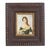 Jose Almonte, Portrait of a Lady, Oil Painting on Copper For Sale - Image 8 of 8