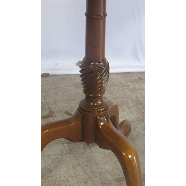 Traditional Kittinger Cw Tilt Top Side Table Mahogany For Sale - Image 3 of 7