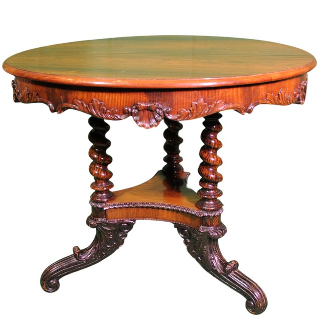 Victorian Renaissance Revival Side Table For Sale - Image 3 of 6