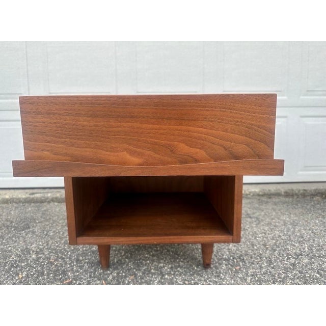 George Nakashima for Widdicomb “Origins Model 215” Nightstand For Sale - Image 10 of 14