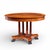 Baker Furniture Neoclassical Cherry Wood Expanding Dining Table With 2 Leaves For Sale In Chicago - Image 6 of 14