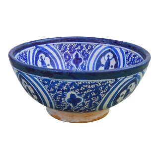 Antique Moorish-Patterned Bowl For Sale