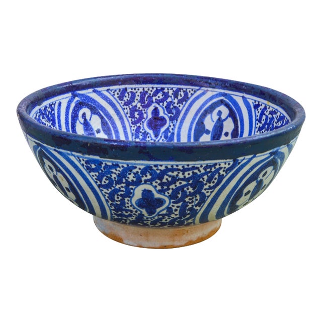 Antique Moorish-Patterned Bowl For Sale