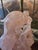 Antique Figural Chinese Pink Quartz Crystal Rock Lamp For Sale - Image 4 of 11