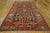 Fantastic Navy Blue and Red Color With Intricate Design Antique Malayer Rug For Sale - Image 9 of 9