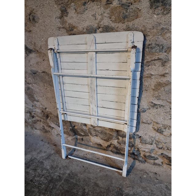 Vintage Folding Bistro Table, 1950s For Sale - Image 14 of 16