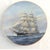 Golden Age of Sail Clipper Ship Plates Set of 6, Charles Lundgren, 1980s Porcelain For Sale In Monterey, CA - Image 6 of 11
