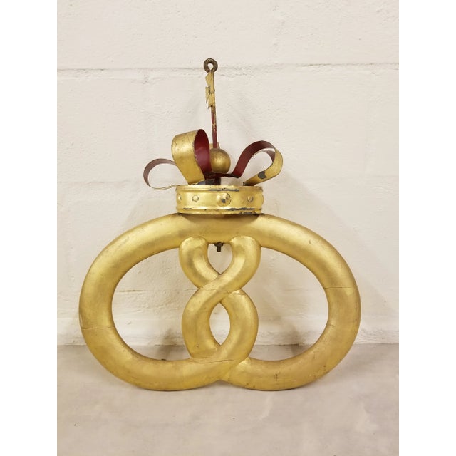 Antique Danish Bakery Sign For Sale - Image 9 of 9