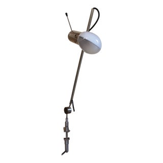 Vintage Model 255 Clamp Lamp by Tito Agnoli for Oluce, 1950s For Sale
