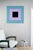 Abstract Contemporary Abstract Acrylic on Stretched Canvas Painting "Orb (Blue and Violet)" by Brent Hallard For Sale - Image 3 of 4