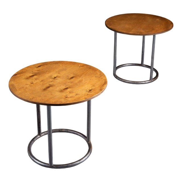 Modern Side Table Set, 1940s For Sale