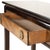 1980s Vintage Lane Asian Ming Style Chinoiserie Sofa Console Table W/ Brass Hardware For Sale - Image 5 of 14