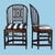English Pair of Brighton Style High-Back Chairs For Sale - Image 3 of 5