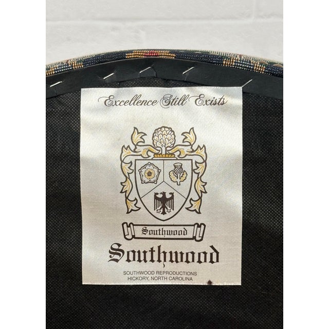 Late 20th Century Southwood Ball & Claw Chippendale Mahogany Armchairs With Nailheads - Pair For Sale - Image 10 of 10