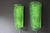 Emerald Green Murano Glass Wall Sconces in the style of Mazzega, Italy, ,2000s, Set of 2 For Sale - Image 4 of 14