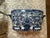 Vintage English Style Blue and White Ironstone Footbath For Sale - Image 11 of 13