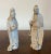 Antique 19th Century Chinese Bisque Porcelain Figures of a Man and Woman - a Pair For Sale In New York - Image 6 of 12